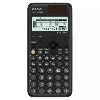 Calculadora científica Casio fx-991DE CW 12 dígitos negra