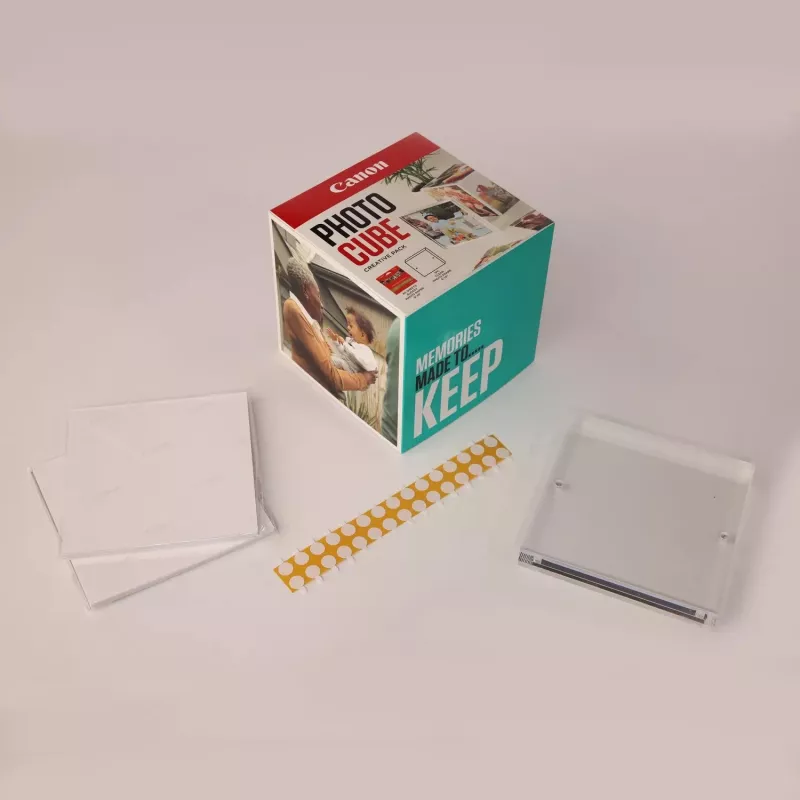 Papel fotográfico Canon 2311B076 brillo 13x13 cm 40 hojas
