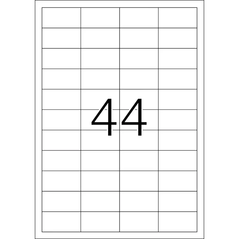 Etiquetas HERMA Premium A4 48,3x25,4 mm 1100 uds.