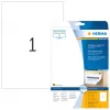 Etiqueta autoadhesiva para impresora HERMA etiquetas removibles A4 210x297 mm blancas Movables