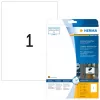 Etiqueta autoadhesiva para impresora HERMA Labels A4 film exterior 210x297 mm