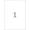 Etiqueta de impresora autoadhesiva HERMA Labels Premium A4 210x297 mm