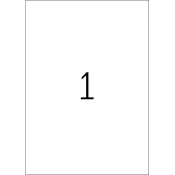 Etiqueta de impresora autoadhesiva HERMA Labels Premium A4 210x297 mm