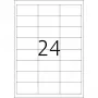 Etiqueta de impresora autoadhesiva HERMA Labels resistentes A4 66x33,8 mm