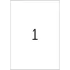 Etiqueta de impresora autoadhesiva HERMA Labels Premium A4 210x297 mm