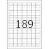 Etiqueta de impresora autoadhesiva HERMA Labels Premium A4 25,4x10 mm 4725 uds.