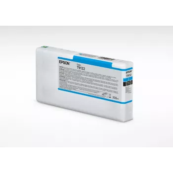 Cartucho de tinta Epson T9132 cian (200 ml), rendimiento estándar, cian, 200 ml, 1 ud.