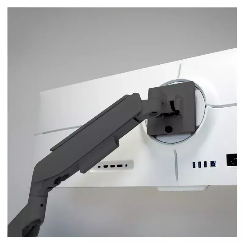 Soporte para monitor LC-Power LC-EQ-A49B 124,5 cm negro pinza 20 kg