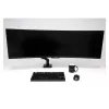 Soporte para monitor LC-Power LC-EQ-A49B 124,5 cm negro pinza 20 kg