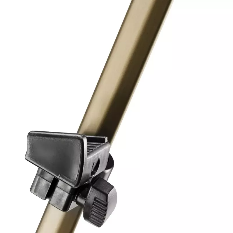 Caballete Mantona 18427 negro dorado aluminio para adultos