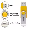 INTENSO Office Line pack múltiple de memorias USB 5×64 GB, USB-A, USB 3.2 Gen 1, Swivel, multicolor