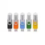 INTENSO Office Line pack múltiple de memorias USB 5×64 GB, USB-A, USB 3.2 Gen 1, Swivel, multicolor