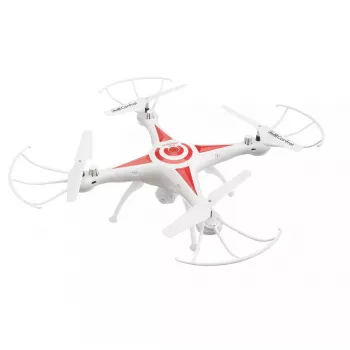 Dron con cámara Revell 23858 cuadricóptero GO! VIDEO 2.4 GHz RTF rojo/blanco