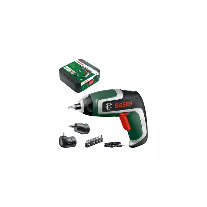 Bosch IXO 7 Set atornillador inalámbrico, 3,6 V, 2,0 Ah Li-Ion, verde/negro