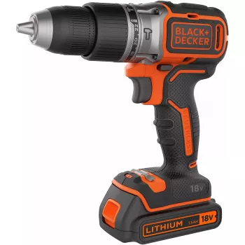 Atornillador a batería Black & Decker BL188KB-QW 18V litio, naranja