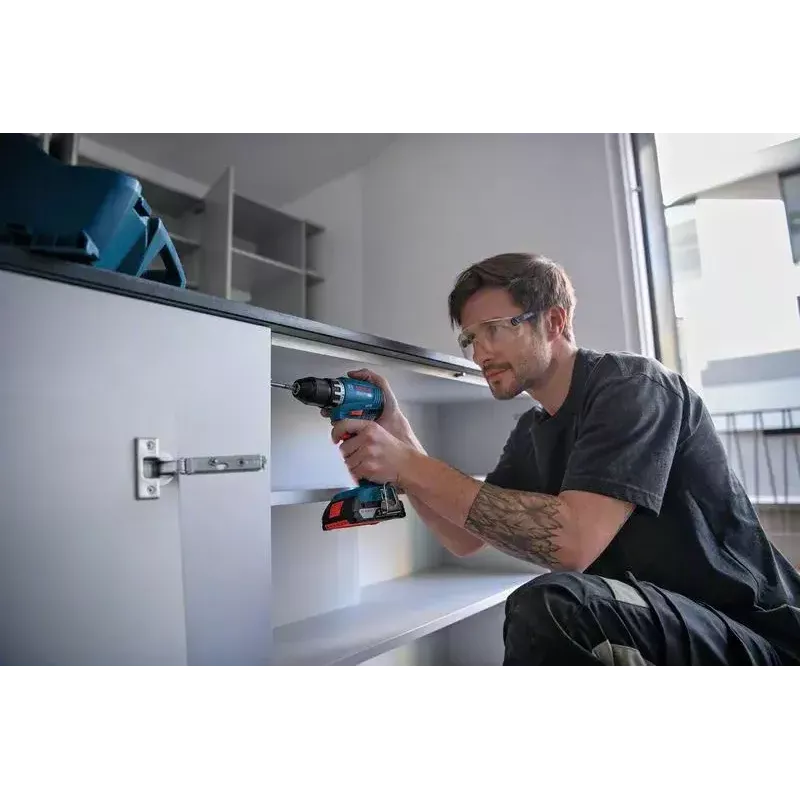 Bosch 0 601 9K3 203 taladro atornillador 1900 rpm 900 g negro, azul, rojo
