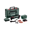 Metabo MT 18 LTX BL QSL multiherramienta oscilante a batería, 18 V, con 2 baterías