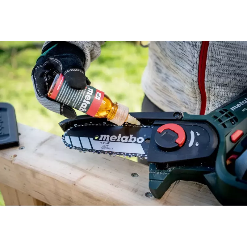 Metabo MS 18 LTX 15 motosierra a batería, 18 V, 1x 2,0 Ah