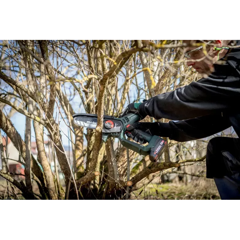 Metabo MS 18 LTX 15 motosierra a batería, 18 V, 1x 2,0 Ah
