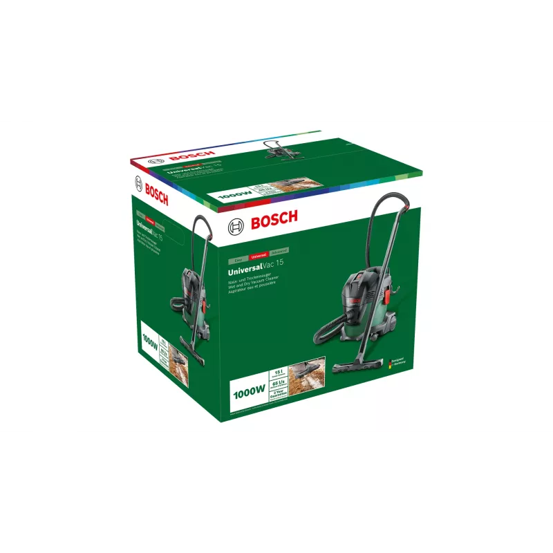 Bosch UniversalVac 15 negro, verde 15 L 1000 W