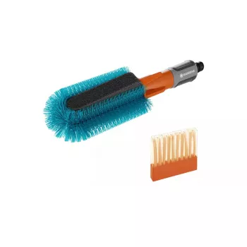 Pistola de agua pulverizadora de jardín Gardena 18865-34 negro verde gris naranja ancho 294 mm profundidad 74 mm alto 57 mm