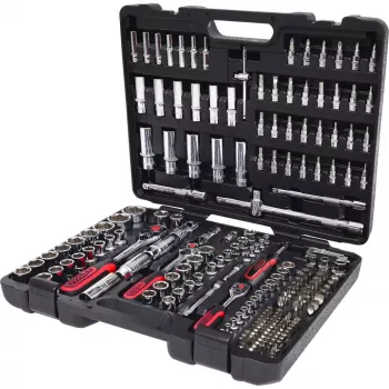 Juego de vasos KS Tools 918.0795 195 piezas imperial 10 kg
