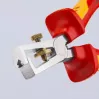 Knipex 11 06 160 T alicates pelacables aislados con muelle de apertura, 160 mm