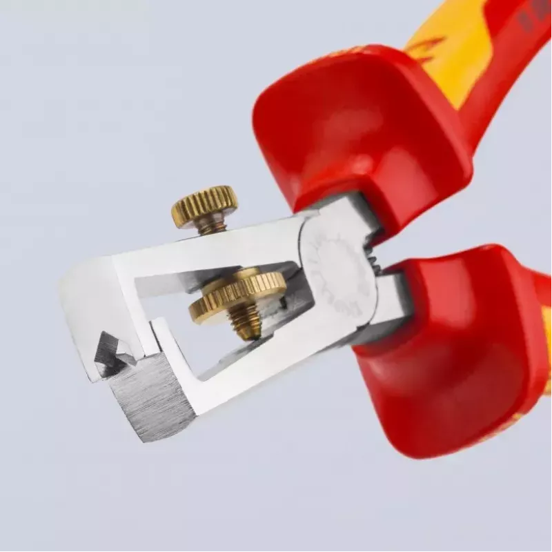 Knipex 11 06 160 T alicates pelacables aislados con muelle de apertura, 160 mm