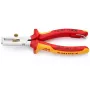 Knipex 11 06 160 T alicates pelacables aislados con muelle de apertura, 160 mm