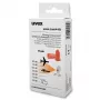 uvex com4-fit tapones desechables para los oídos 33 dB, 15 pares (2112131)