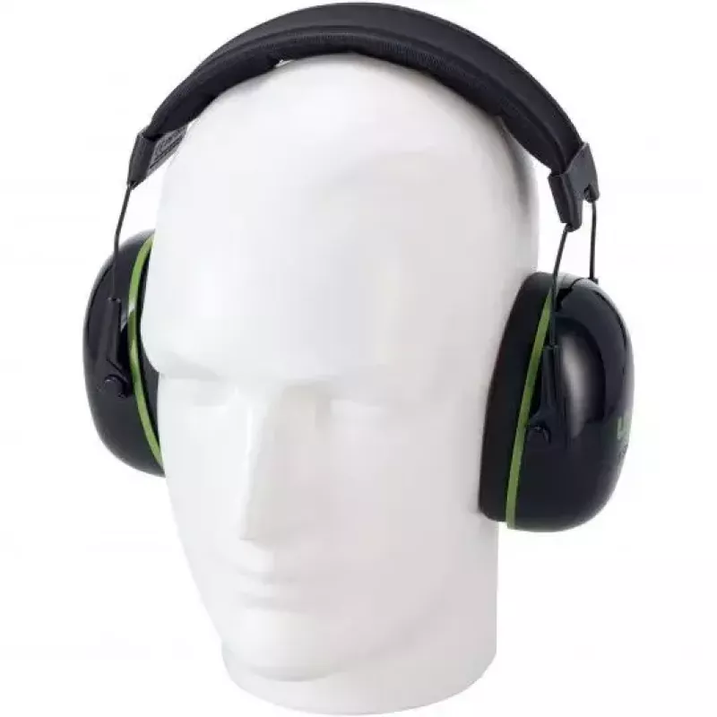 Gafas de seguridad con diadema Uvex K10 negro verde construcción