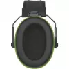 Gafas de seguridad con diadema Uvex K10 negro verde construcción