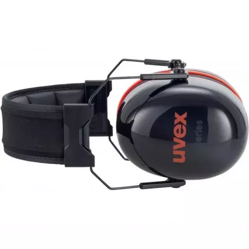 Gafas de seguridad con diadema Uvex K30 negro rojo construcción