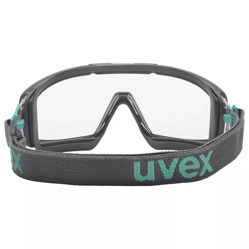Gafas de seguridad Uvex i-guard+ Policarbonato Negro Azul Lentes transparentes