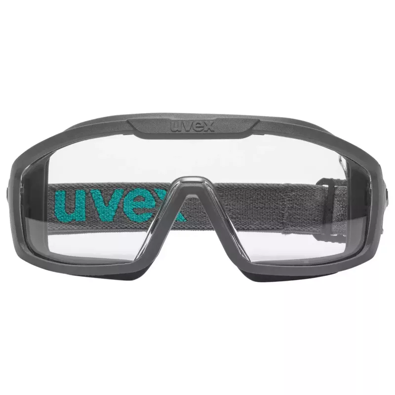 Gafas de seguridad Uvex i-guard+ Policarbonato Negro Azul Lentes transparentes