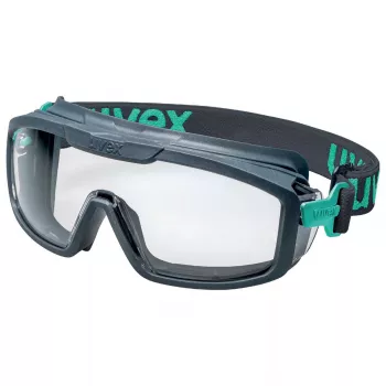 Gafas de seguridad Uvex i-guard+ Policarbonato Negro Azul Lentes transparentes