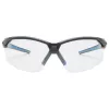 Uvex suXXeed 9181265 gafas de protección, lente transparente, policarbonato, antracita/azul