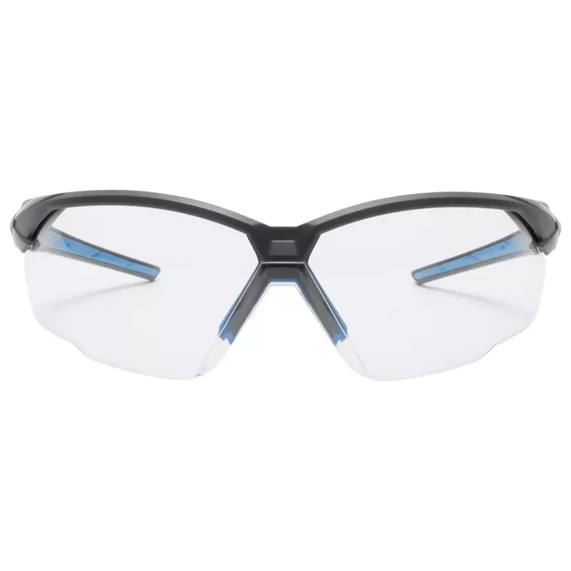 Uvex suXXeed 9181265 gafas de protección, lente transparente, policarbonato, antracita/azul