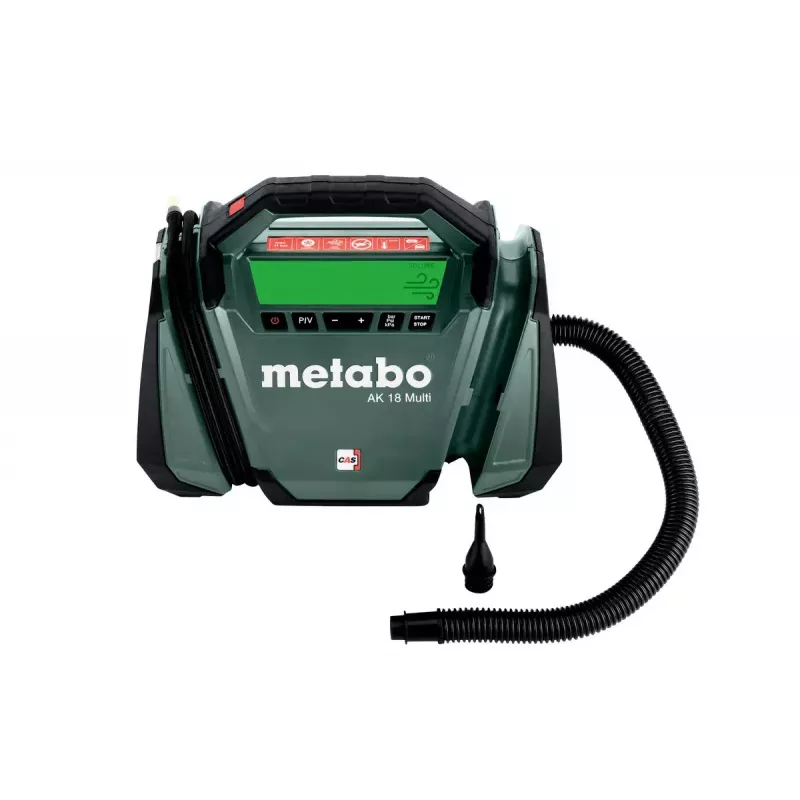 Compresor de aire Metabo AK 18 MULTI 16 l/min 11 bar Batería