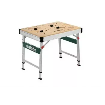 Mesa de exterior Metabo MWB 100 Beige Metálico Rectangular 710 mm de ancho