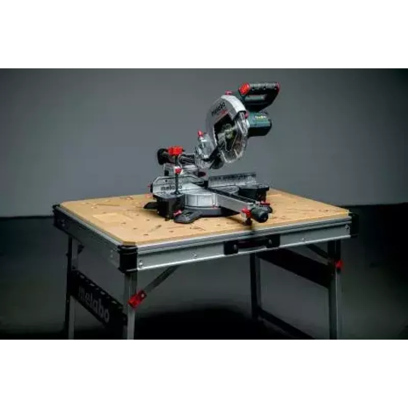 Mesa de exterior Metabo MWB 100 Beige Metálico Rectangular 710 mm de ancho