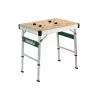 Mesa de exterior Metabo MWB 100 Beige Metálico Rectangular 710 mm de ancho