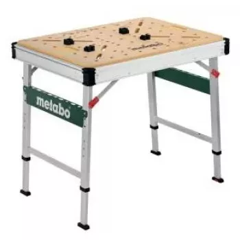 Mesa de exterior Metabo MWB 100 Beige Metálico Rectangular 710 mm de ancho