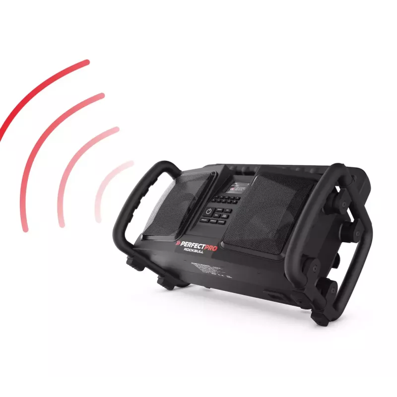 Radio portátil Perfectpro ROCKBULL DAB+ FM 50W 20h Batería