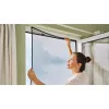 tesa Insect Stop Clip On 55360-00001-00 mosquitera, 1,2 x 1,4 m, antracita