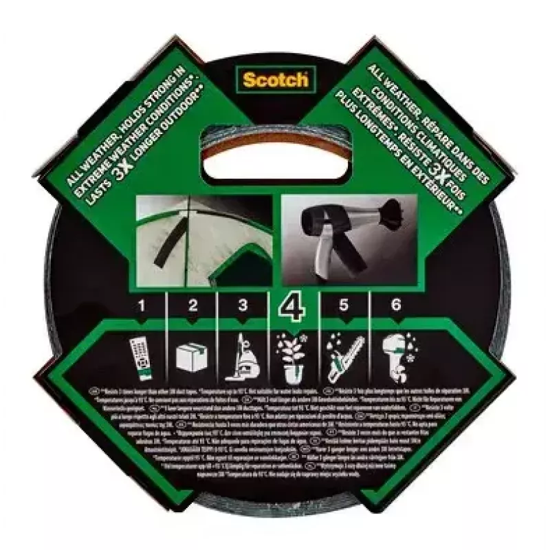 Cinta 3M Extremium gris 27,4 m para agrupar reparar impermeable