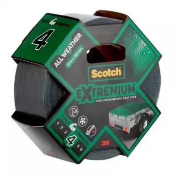 Cinta 3M Extremium gris 27,4 m para agrupar reparar impermeable