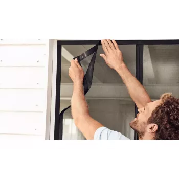 Puerta mosquitera TESA 55384-00000-00 ancho 900 mm alto 2100 mm antracita