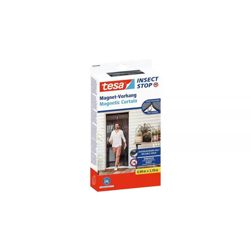Puerta mosquitera TESA 55384-00000-00 ancho 900 mm alto 2100 mm antracita
