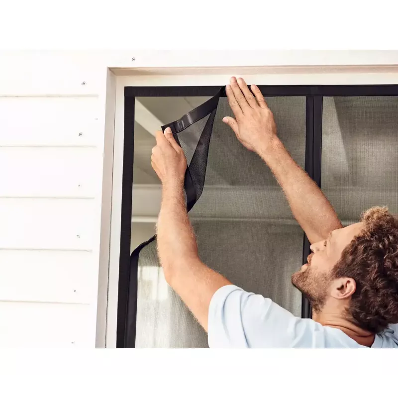 Puerta mosquitera TESA 55394-00000-00 ancho 1000 mm alto 2200 mm antracita